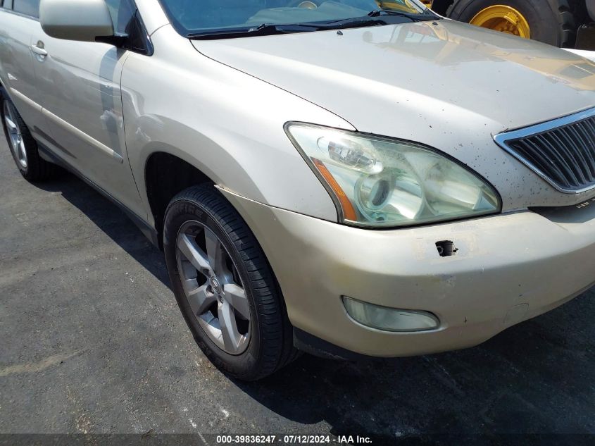 2005 Lexus Rx 330 VIN: JTJGA31U850047604 Lot: 39836247