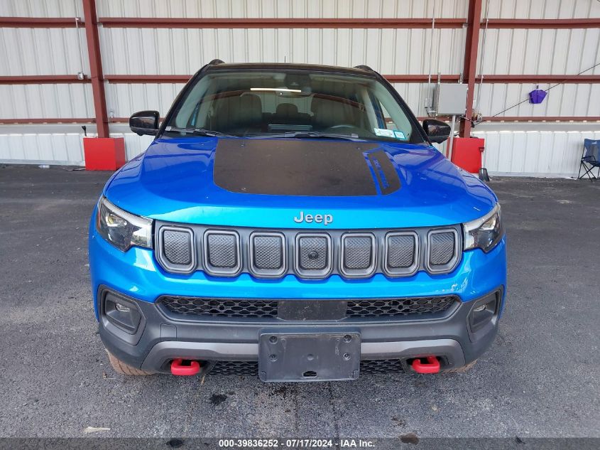 2022 Jeep Compass Trailhawk 4X4 VIN: 3C4NJDDB9NT200889 Lot: 39836252