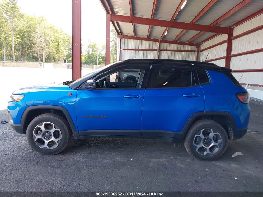 2022 Jeep Compass Trailhawk 4X4 VIN: 3C4NJDDB9NT200889 Lot: 39836252