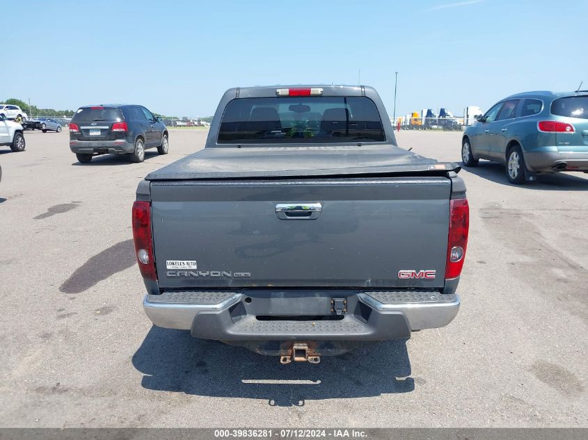 2012 GMC Canyon Sle VIN: 1GTH6MFE0C8127378 Lot: 39836281