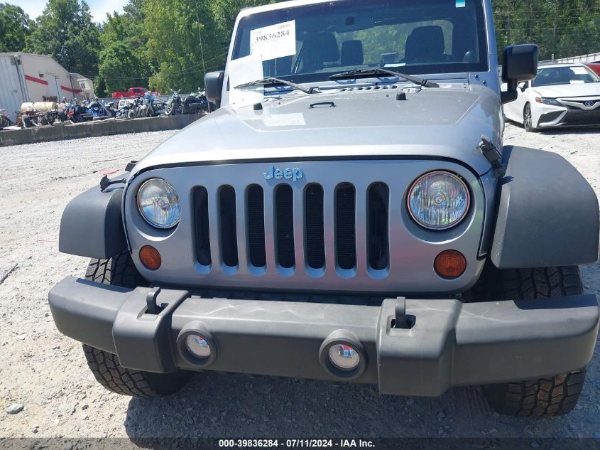 2013 Jeep Wrangler Sport VIN: 1C4AJWAG7DL572834 Lot: 39836284