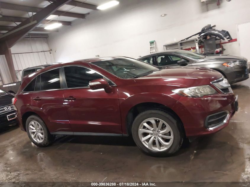 2016 Acura Rdx Technology Acurawatch Plus Packages/Technology Package VIN: 5J8TB3H58GL007801 Lot: 39836288