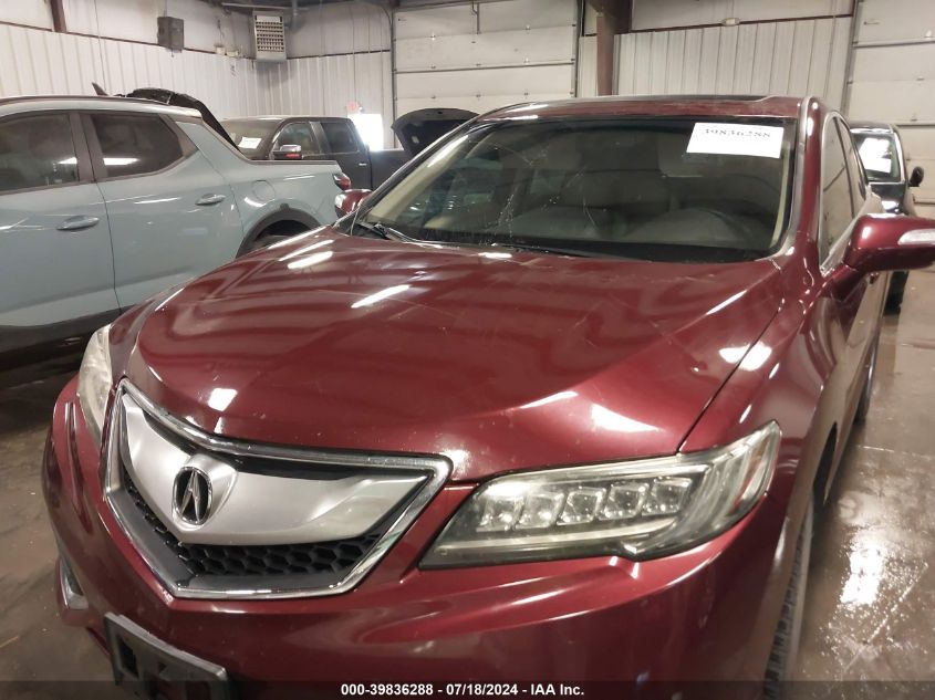 2016 Acura Rdx Technology Acurawatch Plus Packages/Technology Package VIN: 5J8TB3H58GL007801 Lot: 39836288