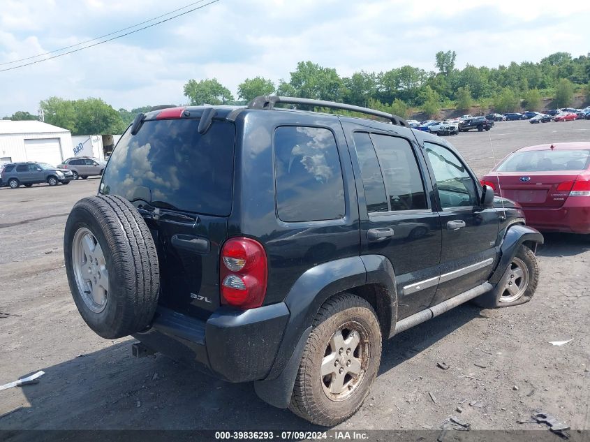 2006 Jeep Liberty Sport VIN: 1J4GL48K76W291762 Lot: 39836293