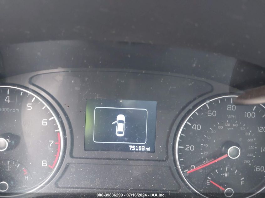 2016 Kia Optima Lx VIN: KNAGT4L3XG5088357 Lot: 39836299