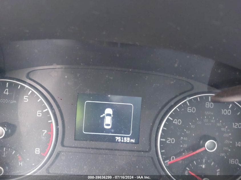 2016 Kia Optima Lx VIN: KNAGT4L3XG5088357 Lot: 39836299