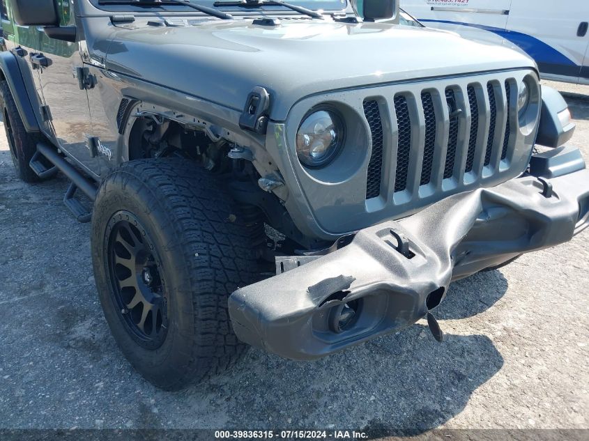 2018 Jeep Wrangler Unlimited Sport 4X4 VIN: 1C4HJXDN0JW283688 Lot: 39836315