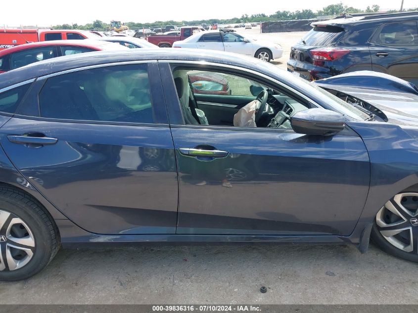 2018 Honda Civic Lx VIN: 2HGFC2F52JH500370 Lot: 39836316