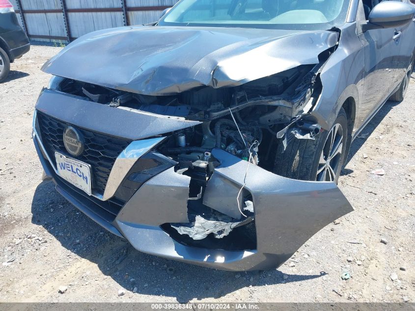 2021 Nissan Sentra Sv Xtronic Cvt VIN: 3N1AB8CV3MY260394 Lot: 39836348