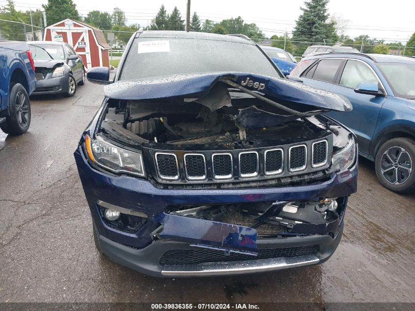 2019 JEEP COMPASS LIMITED 4X4 - 3C4NJDCB7KT787221