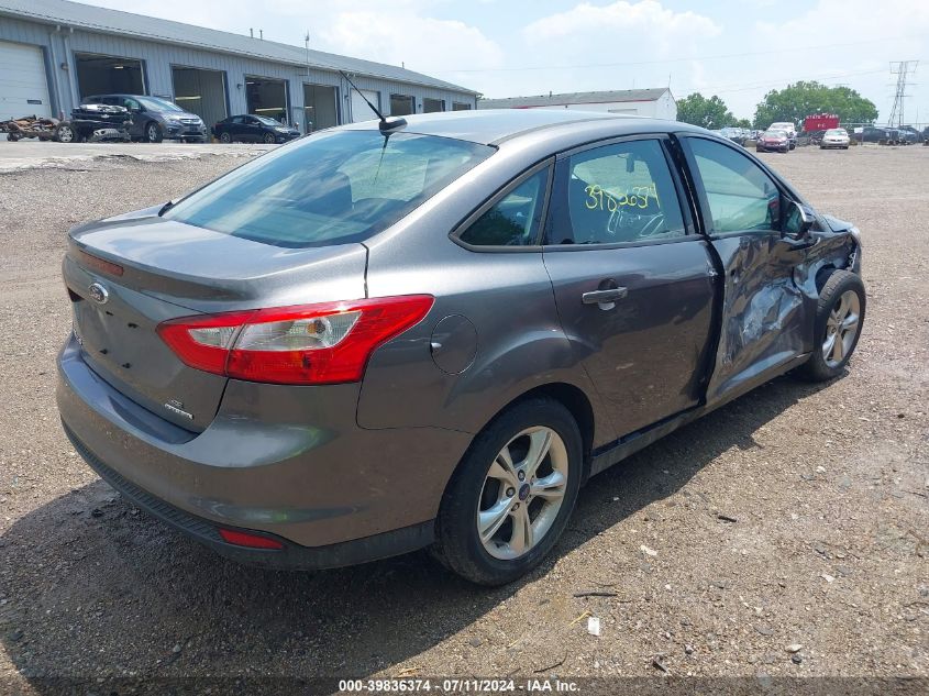 2014 Ford Focus Se VIN: 1FADP3F22EL258913 Lot: 39836374