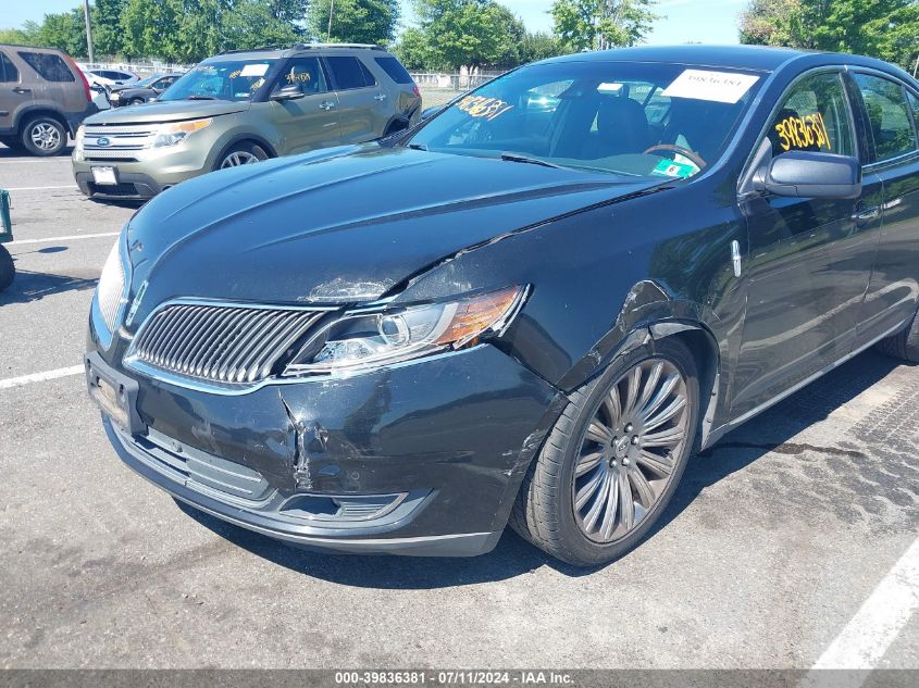 2013 Lincoln Mks VIN: 1LNHL9EK7DG604419 Lot: 39836381