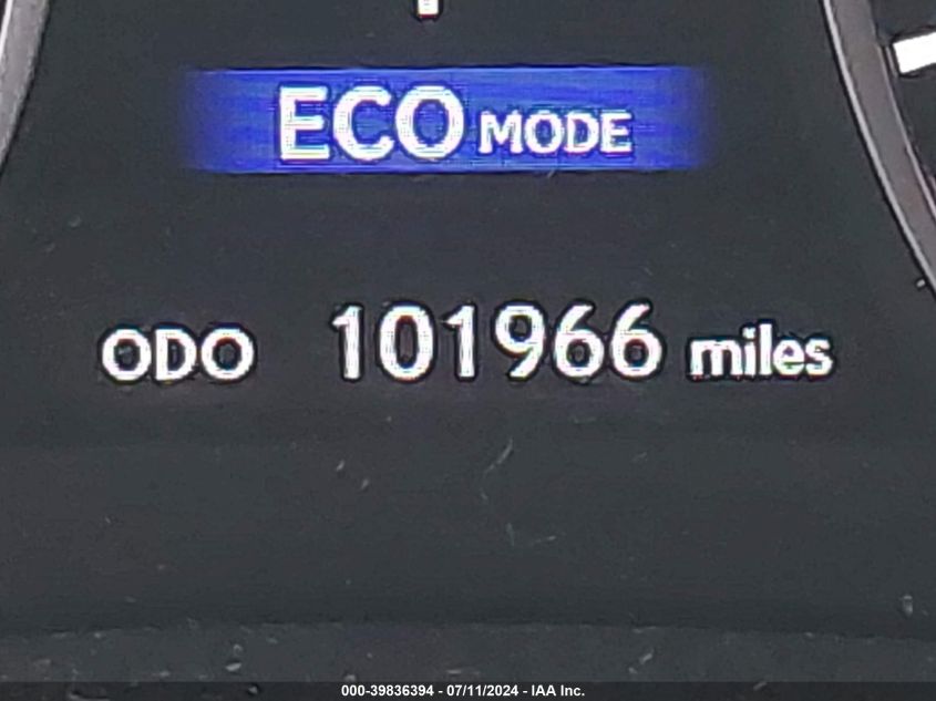 2015 Lexus Es 350 VIN: JTHBK1GG7F2202907 Lot: 39836394