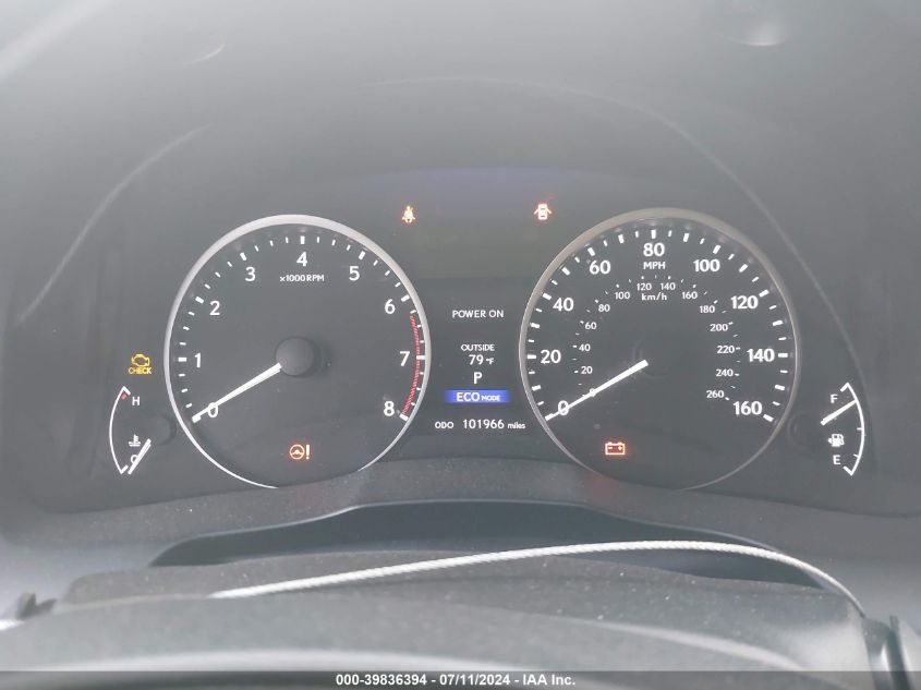 2015 Lexus Es 350 VIN: JTHBK1GG7F2202907 Lot: 39836394