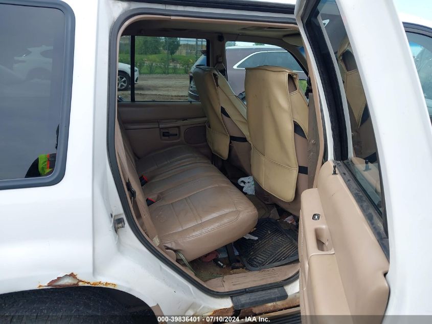 2000 Mercury Mountaineer VIN: 4M2ZU86P6YUJ44634 Lot: 39836401