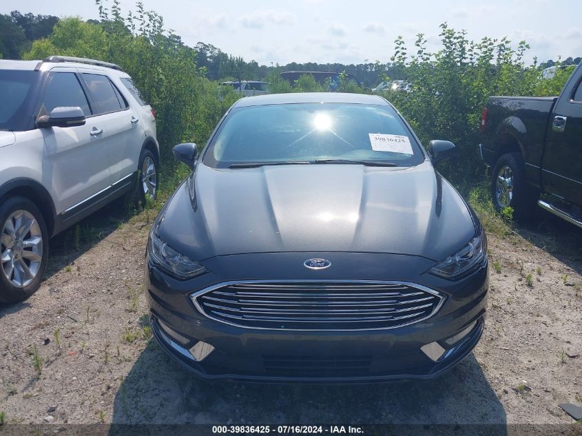 2017 Ford Fusion Se VIN: 3FA6P0HD9HR249704 Lot: 39836425