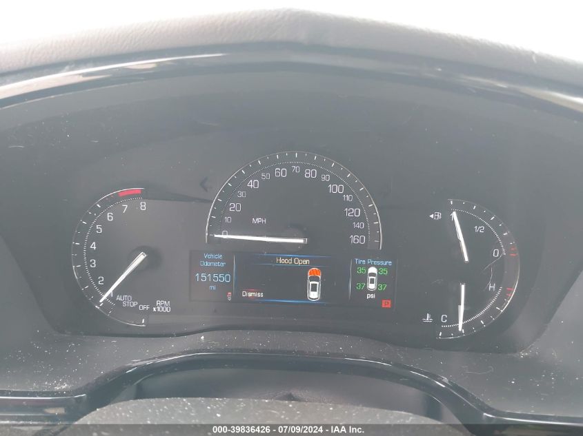 2019 Cadillac Xt5 Standard VIN: 1GYKNARS9KZ194122 Lot: 39836426