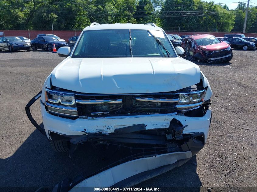 2018 Volkswagen Atlas 3.6L V6 S VIN: 1V2GR2CA2JC555003 Lot: 39836441