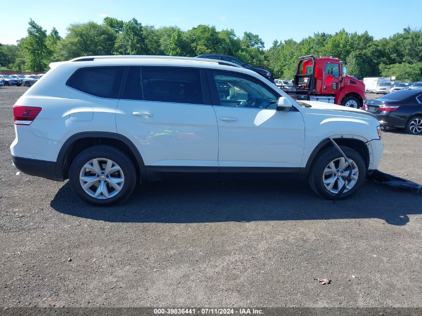 2018 Volkswagen Atlas 3.6L V6 S VIN: 1V2GR2CA2JC555003 Lot: 39836441