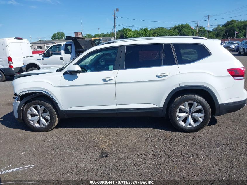 2018 Volkswagen Atlas 3.6L V6 S VIN: 1V2GR2CA2JC555003 Lot: 39836441