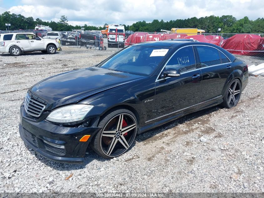 WDDNG77X18A154984 | 2008 MERCEDES-BENZ S 63 AMG