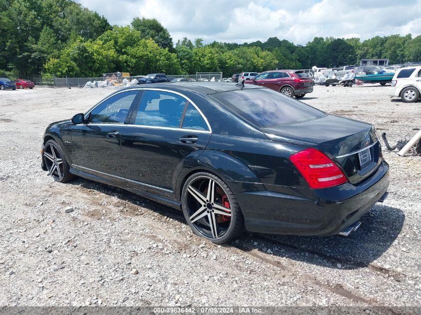 WDDNG77X18A154984 | 2008 MERCEDES-BENZ S 63 AMG