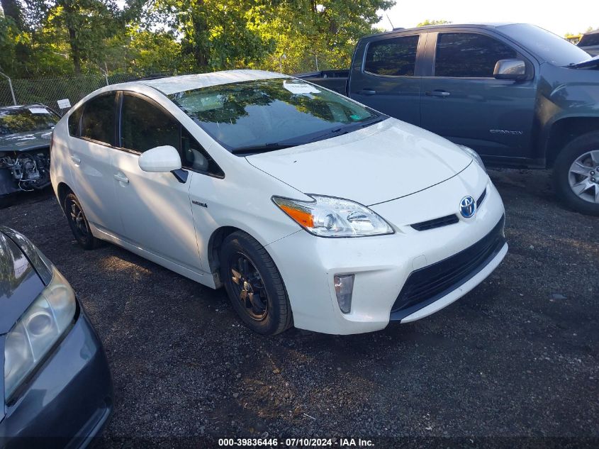 2015 Toyota Prius Two VIN: JTDKN3DU6F1940640 Lot: 39836446