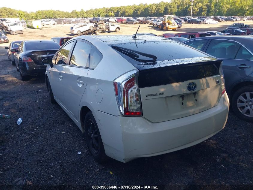 2015 Toyota Prius Two VIN: JTDKN3DU6F1940640 Lot: 39836446