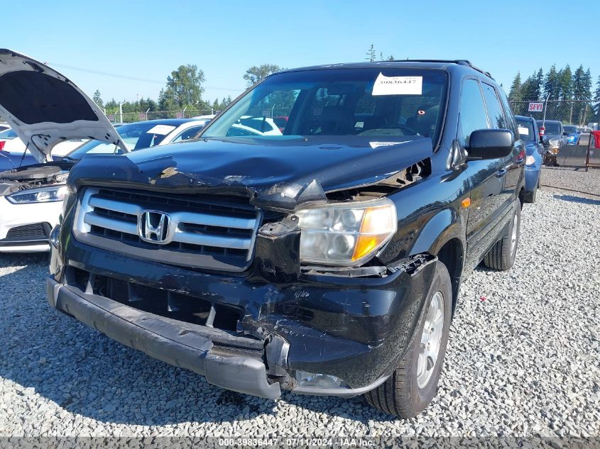 2008 Honda Pilot Ex-L VIN: 5FNYF18718B033479 Lot: 39836447