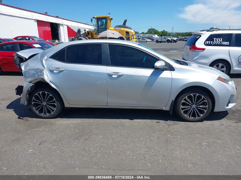 2015 TOYOTA COROLLA S PLUS - 2T1BURHE7FC278314