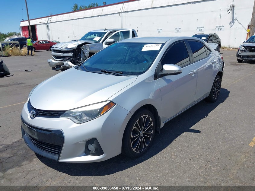 2015 TOYOTA COROLLA S PLUS - 2T1BURHE7FC278314