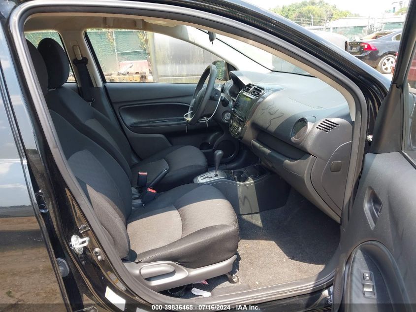 VIN ML32AUHJ9MH005704 2021 MITSUBISHI MIRAGE CARBONITE EDITION/ES/LE