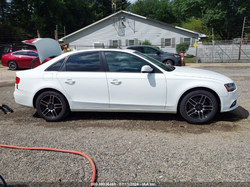 2014 Audi A4 2.0T Premium VIN: WAUBFAFL4EN010391 Lot: 39836468