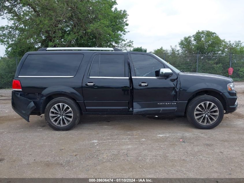 2016 Lincoln Navigator L L/Select VIN: 5LMJJ3JT3GEL02819 Lot: 39836474