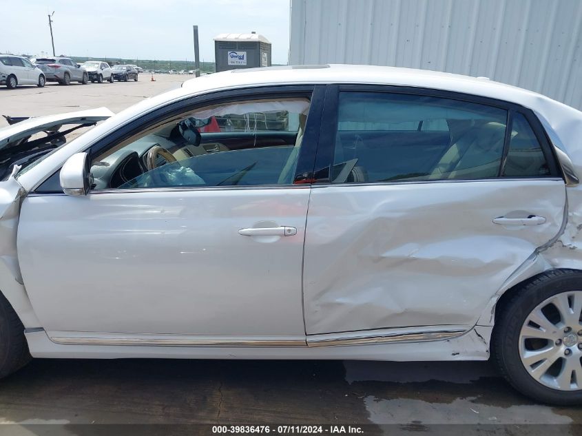 2011 Toyota Avalon VIN: 4T1BK3DB4BU388924 Lot: 39836476