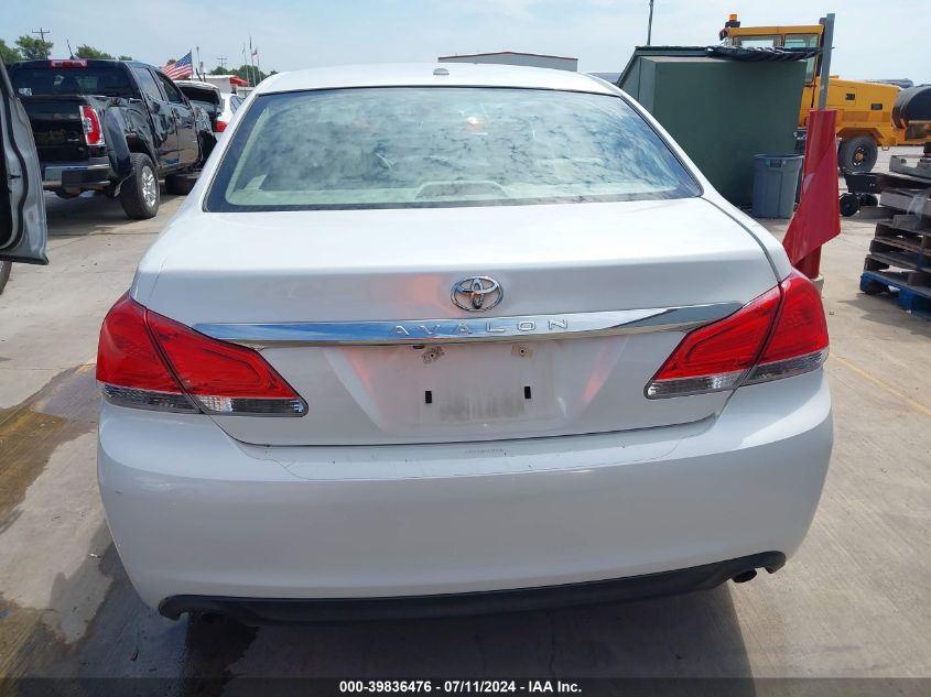2011 Toyota Avalon VIN: 4T1BK3DB4BU388924 Lot: 39836476