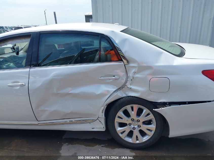 2011 Toyota Avalon VIN: 4T1BK3DB4BU388924 Lot: 39836476