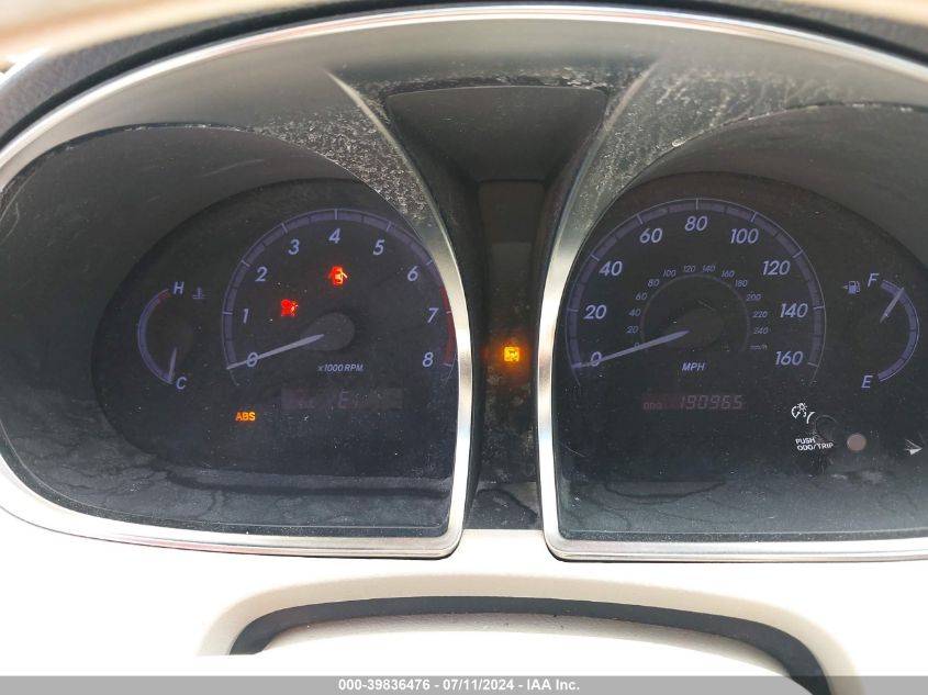 2011 Toyota Avalon VIN: 4T1BK3DB4BU388924 Lot: 39836476