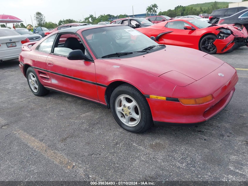 1991 Toyota Mr2 Sport Roof VIN: JT2SW21N7M0009967 Lot: 39836493