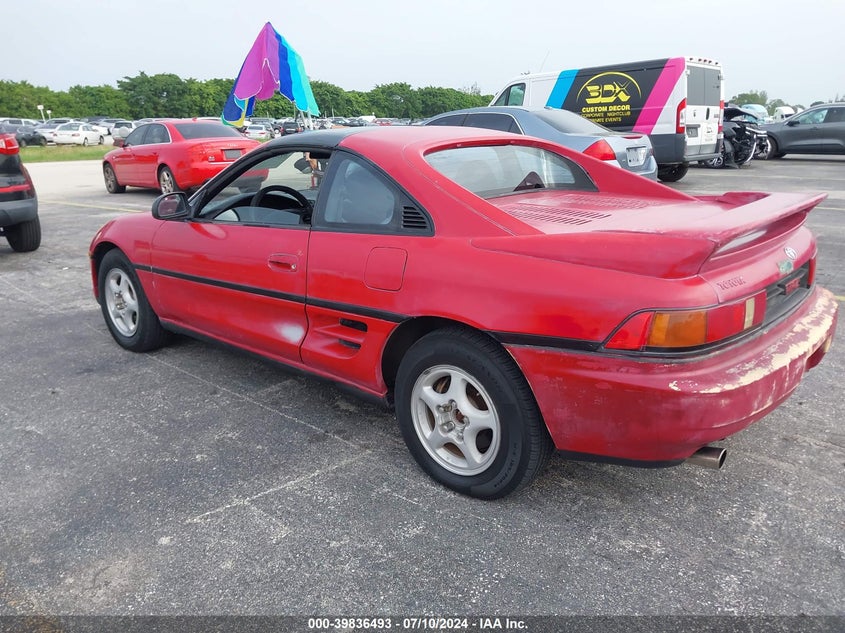 1991 Toyota Mr2 Sport Roof VIN: JT2SW21N7M0009967 Lot: 39836493