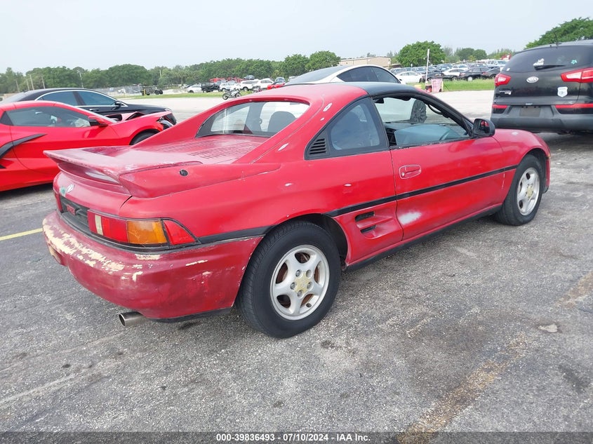 1991 Toyota Mr2 Sport Roof VIN: JT2SW21N7M0009967 Lot: 39836493