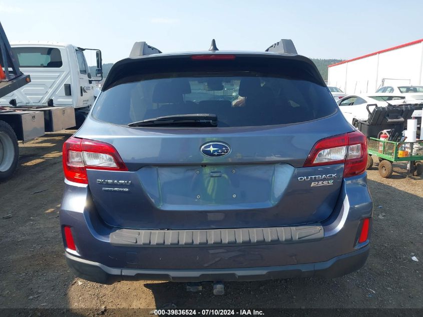 2017 Subaru Outback 2.5I Premium VIN: 4S4BSAHC4H3337140 Lot: 39836524