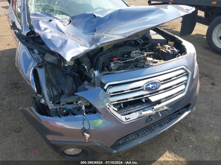 2017 Subaru Outback 2.5I Premium VIN: 4S4BSAHC4H3337140 Lot: 39836524