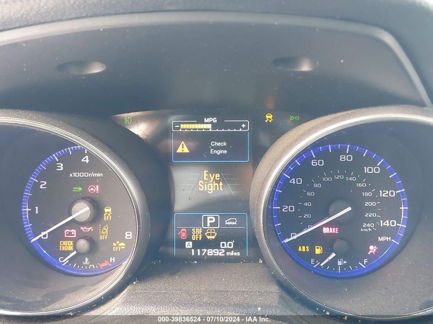 2017 Subaru Outback 2.5I Premium VIN: 4S4BSAHC4H3337140 Lot: 39836524