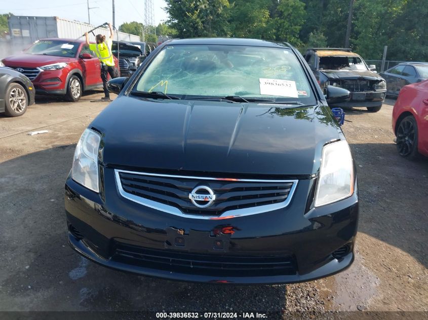 2011 Nissan Sentra 2.0S VIN: 3N1AB6AP6BL725866 Lot: 39836532