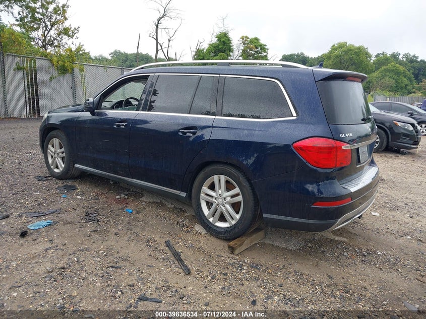 2013 Mercedes-Benz Gl 450 450 4Matic VIN: 4JGDF7CE5DA112658 Lot: 39836534