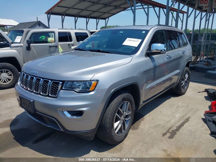 2017 Jeep Grand Cherokee Limited 4X4 VIN: 1C4RJFBG4HC841525 Lot: 39836537