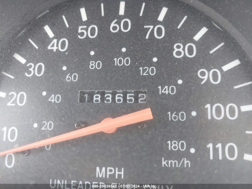 2000 Toyota Tacoma VIN: 5TENL42N2YZ690603 Lot: 39836548