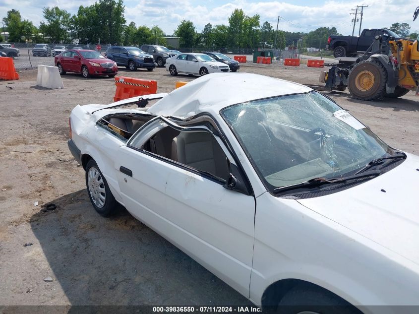 1997 Toyota Tercel Ce VIN: JT2AC52L6V0219531 Lot: 39836550
