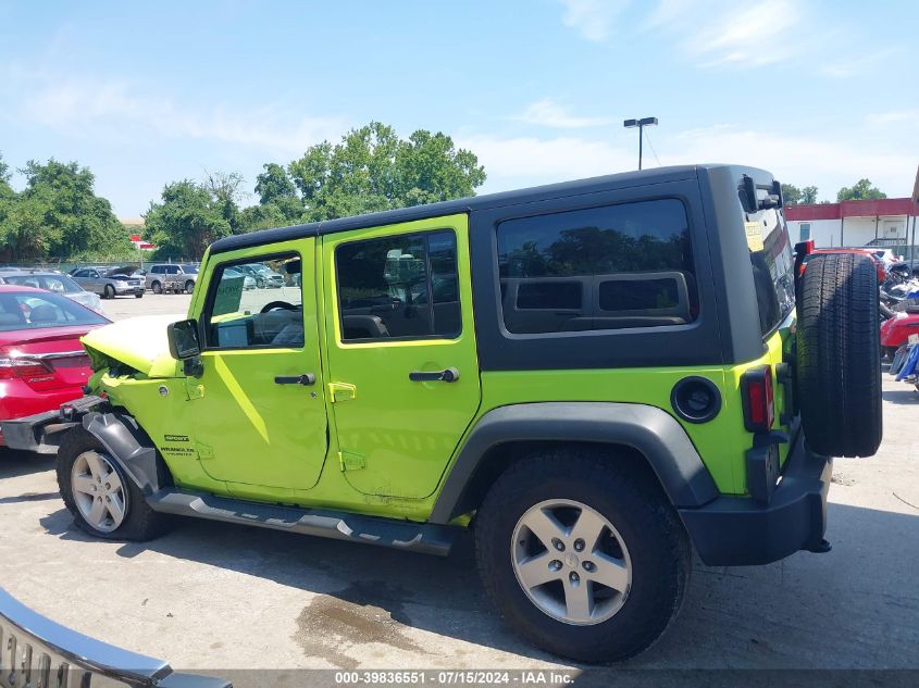 2017 Jeep Wrangler Unlimited Sport 4X4 VIN: 1C4BJWDGXHL539199 Lot: 39836551